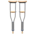 Livingstone Adjustable Aluminium Underarm Crutches - 74-94cm (1 Pair)