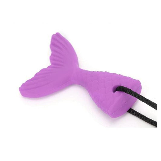 Sensory Safari Mermaid Necklace - Purple