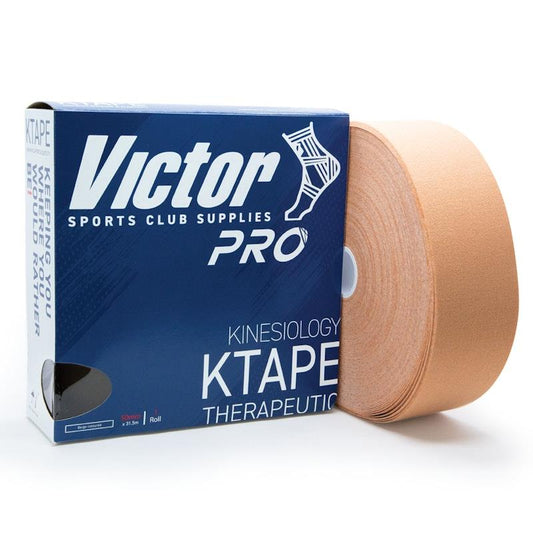Victor Pro K-Tape - 50mm x 31.5m - Beige