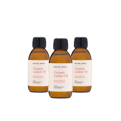 Mister Jones Organic Castor Oil 3-Pack - Deep Hydration & Nourishment-Auzzi Store