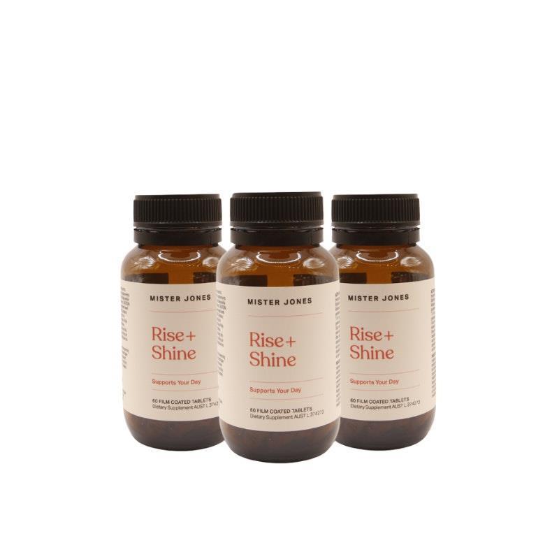Mister Jones Rise + Shine 3Pack - Daily Energy Support-Auzzi Store
