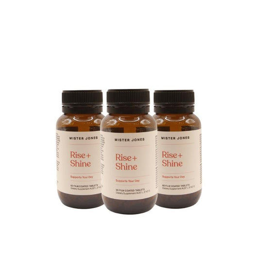 Mister Jones Rise + Shine 3Pack - Daily Energy Support-Auzzi Store