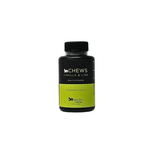 BN Healthy Chews Vanilla & Lime - Chewable Multivitamin - 60 Tablets