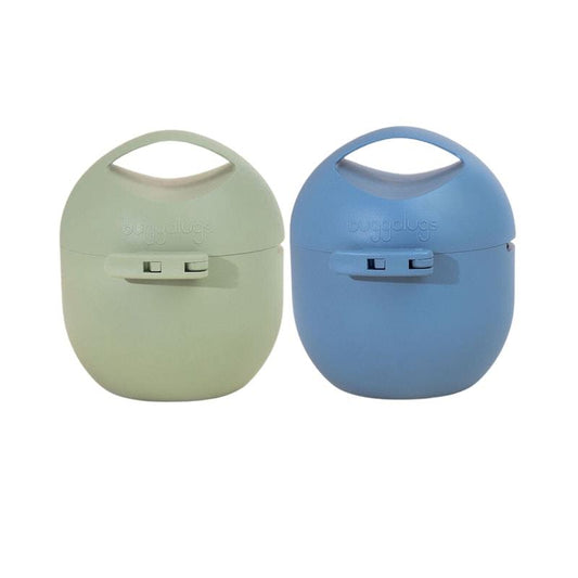 Buggalugs Pacifier Case: Forest x River Bundle - Eco-Friendly Storage Solution