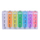 Flightmode 7 Day Travel Pill Box - Medicine Organizer with Daily Compartments - 1 Unit - Auzzistore