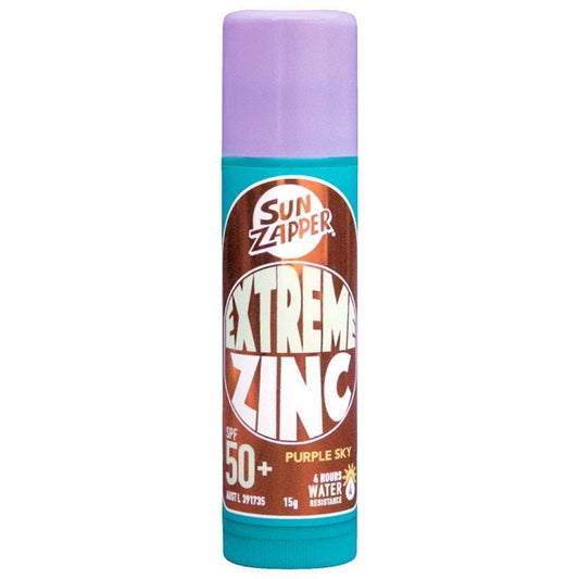 SUN ZAPPER Extreme Zinc Stick SPF 50+ Purple Sky 15g - Ultimate Sun Shield