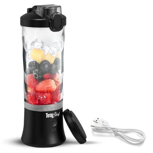 Total Chef Portable Blender, 600 ml - Black-Auzzi Store
