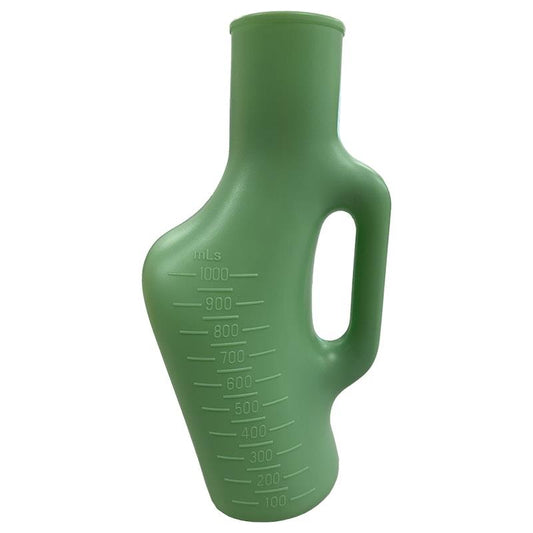 Livingstone Spill-Proof Male Urinal - 1L Capacity - Auzzistore