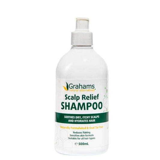 Grahams Natural Scalp Relief Shampoo - 500ml - Auzzistore