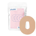 Glucology 25 Pack CGM Patches for Dexcom G6 - Beige