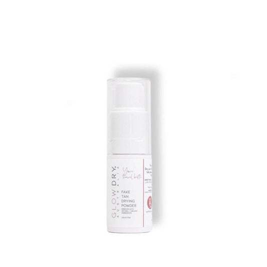 GlowDry Fake Tan Drying Powder - MINI SPRAY 22g - Quick-Dry Formula for a Flawless Tan