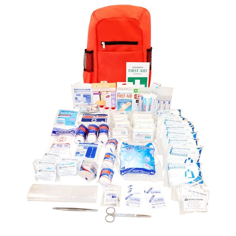 Livingstone Class A First Aid Kit - Backpack Bundle