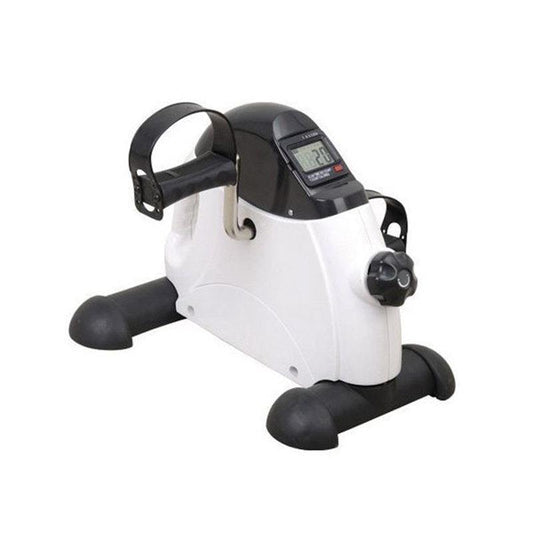 Powertrain Mini Exercise Bike Pedal Exerciser for Arms and Legs - White