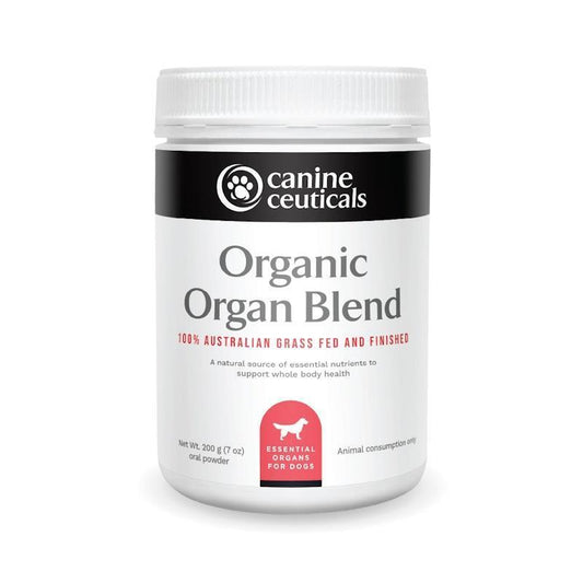 CanineCeuticals Organic Organ Blend 200g - Nutrient-Rich Superfood for Dogs-Auzzi Store