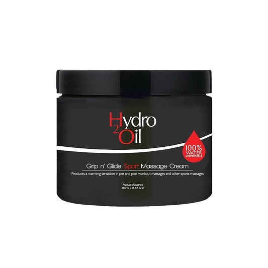 Hydro 2 Oil Sport Massage Cream 400ml - Pre & Post Workout Relief-Auzzi Store