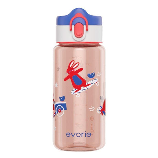 Evorie Tritan Kids Drinking Spout Water Bottle 380mL - Perfect for Little Hands-Auzzi Store