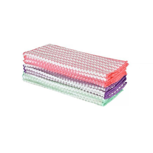 Living Today Super Absorbent Reusable Microfibre Cleaning Cloths - 30 x 30 cm, 10 Pack-Auzzi Store