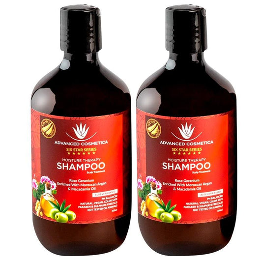 Advanced Cosmetica Six Star Series Moisture Therapy Shampoo (2-Pack)