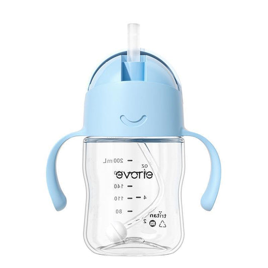 Evorie Tritan Baby 360 Straw Water Bottle Sippy Cup 200mL - Bluemoon-Auzzi Store