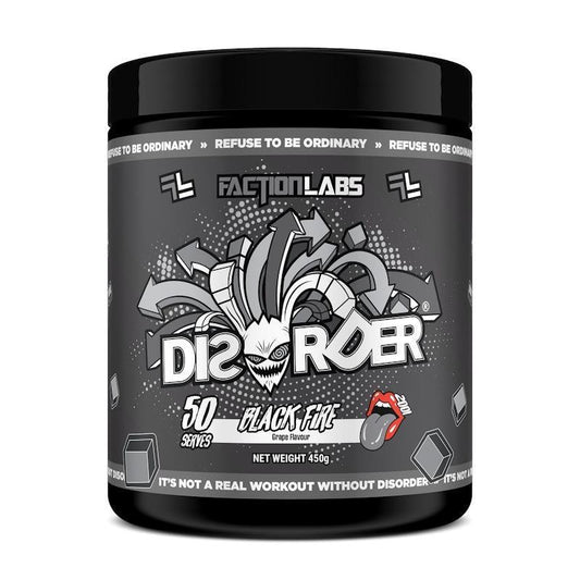 Faction Labs Disorder Original - 50 Serves Black Fire-Auzzi Store