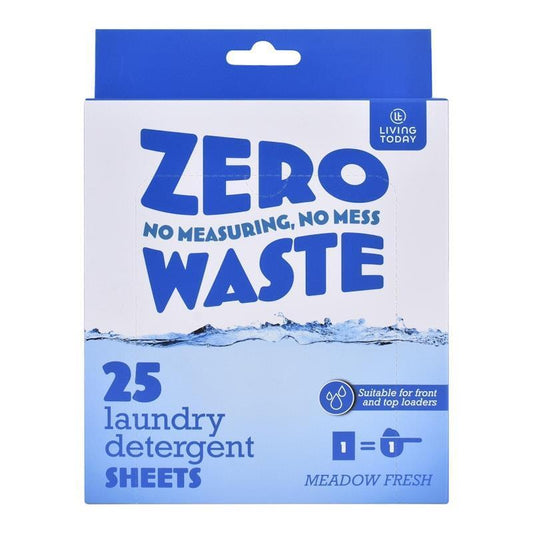 Living Today Ultra Concentrated Laundry Detergent Sheets - 25 Sheets-Auzzi Store