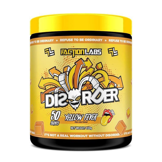 Faction Labs Disorder Original - 50 Serves Yellow Fever-Auzzi Store
