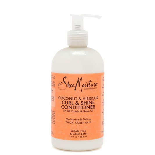 SheaMoisture Coconut & Hibiscus Curl & Shine Conditioner - 384ml
