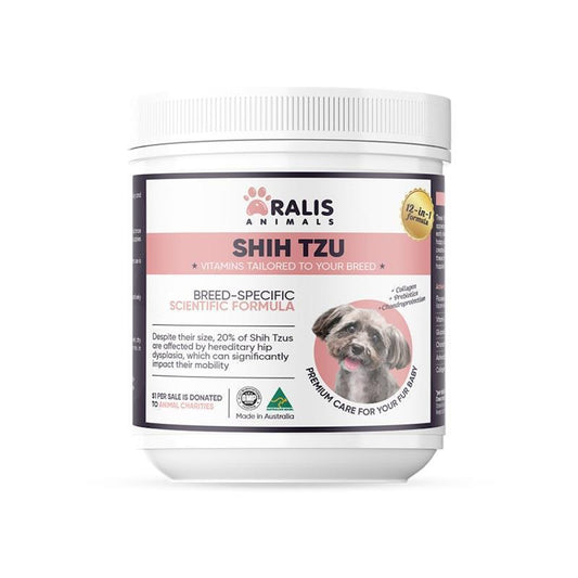 Aralis Animals Shih Tzu Multivitamins 150g - Essential Care for Shih Tzus