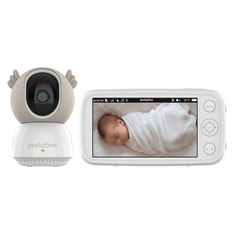 Peekyboo Baby Monitor & 2K Camera Pack - Stay Connected with Your Baby