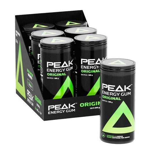 Peak Energy Gum Original - 6 Pack for Quick Energy-Auzzi Store
