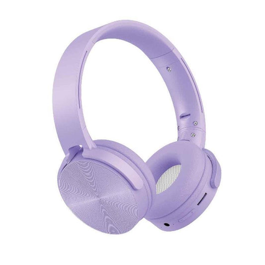 Laser Wireless Foldable Headphones Purple - Ultimate Sound Experience-Auzzi Store