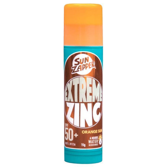 SUN ZAPPER Extreme Zinc Stick SPF 50+ Orange Sun 15g - Maximum Sun Defense