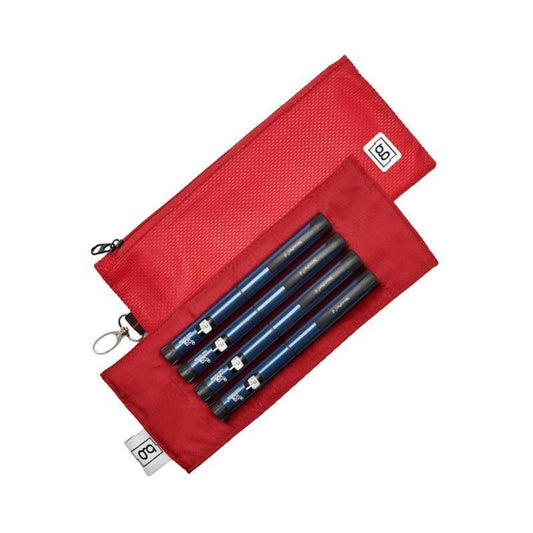 Glucology Zip Wallet - Red - Auzzistore