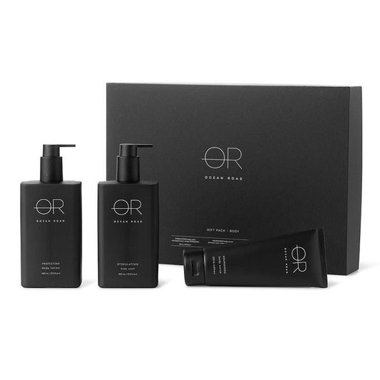 Ocean Road Black Gift Pack Body Bundle - Ethical Indulgence for Skin-Auzzi Store