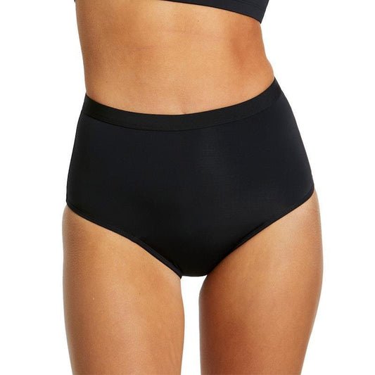 Love Luna Period Swim Full Brief Black Size 14-16