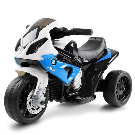 Rigo Kids Electric Ride On BMW Police Motorcycle (Blue)