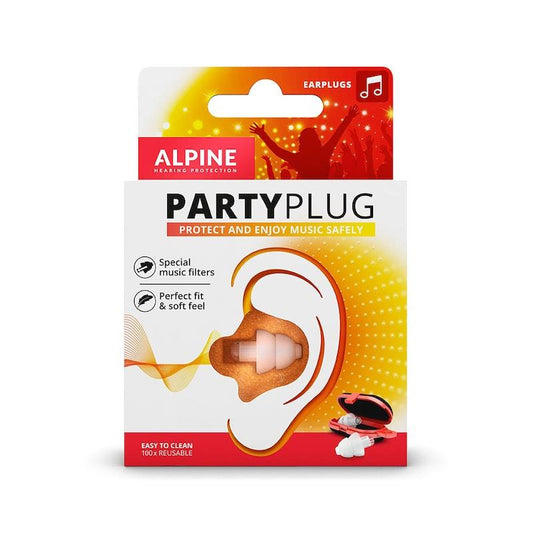 Alpine PartyPlug Earplugs - 1 Set per Pack