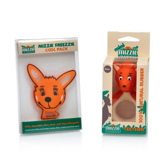 Mizzie The Kangaroo Mini Soothing Gift Set - Comfort for Little Explorers