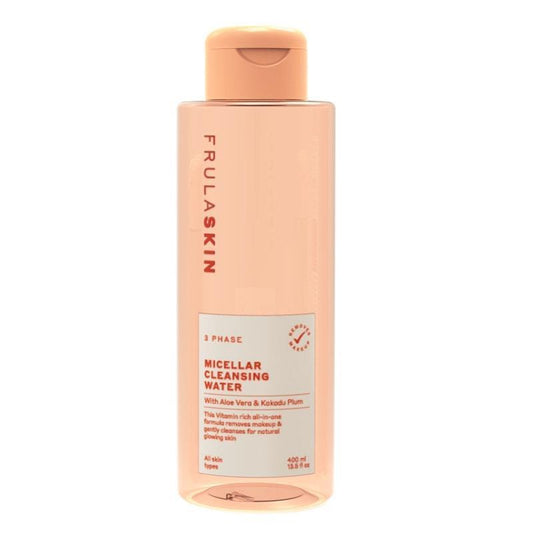 Frula 3 Phase Micellar Cleansing Water 400ml - Gentle Makeup Remover
