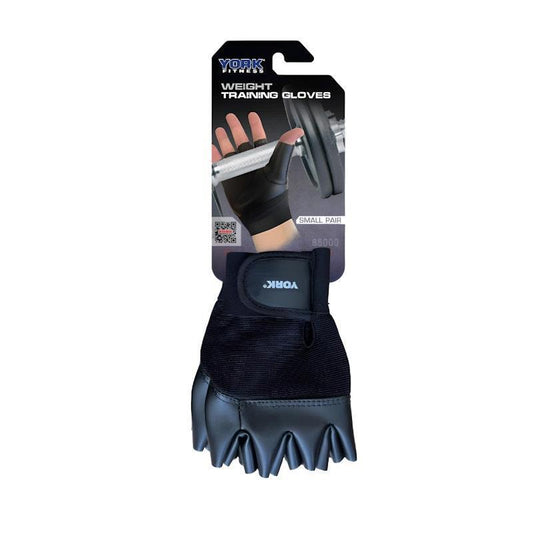 York Weight Training Gloves - S (1 Pack) for Superior Grip