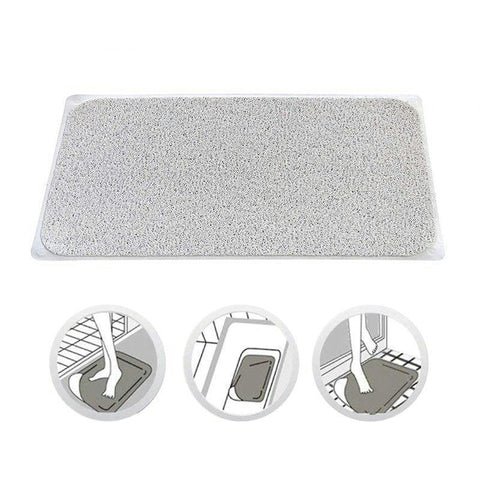 Living Today Non Slip Loofah Shower Mat 1pc - Safety in Your Shower - Auzzistore