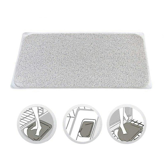 Living Today Non Slip Loofah Shower Mat 1pc - Safety in Your Shower