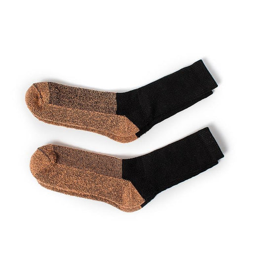 Glucology Loose Top Activity Socks - Black (Single Pair, Large)