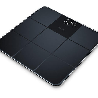 Beurer GS235 Digital Glass Scale - Pure Black 1 Unit-Auzzi Store
