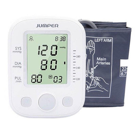 Jumper Upper Arm Automatic Blood Pressure Monitor - 1 Unit - Auzzistore