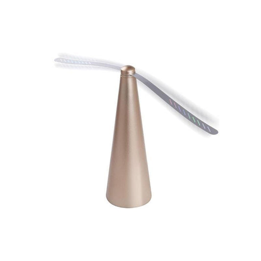Living Today Shoo-Fly Chemical Free Fly Repellent Fan - Gold Battery Operated - 1 Unit - Auzzistore