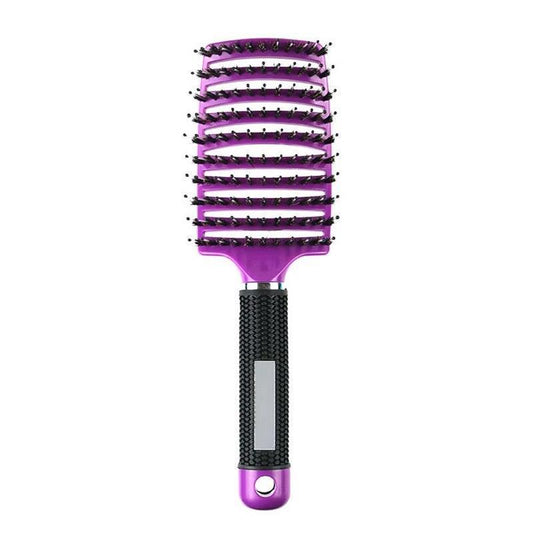 Sensory Safari Detangling Brush - Purple