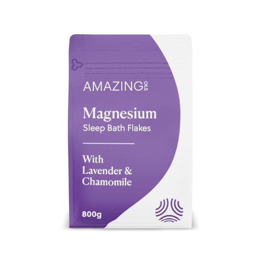 Amazing Oils Magnesium Sleep Bath Flakes 800g - Calming Bedtime Ritual-Auzzi Store