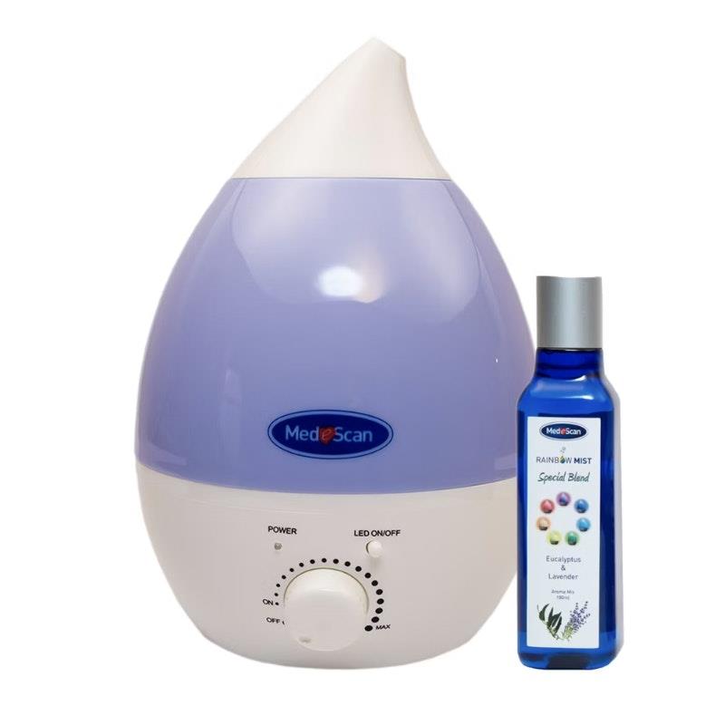MedeScan Rainbow Mist Humidifier + Special Blend Bundle