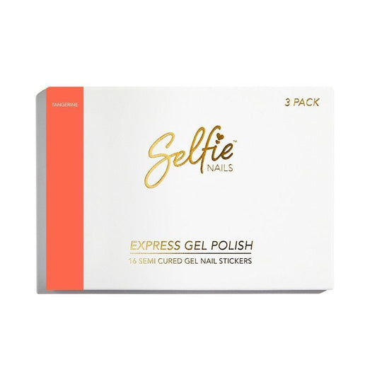 Selfie Nails Express Gel Polish Tangerine - 3 Pack for Vibrant Nails-Auzzi Store